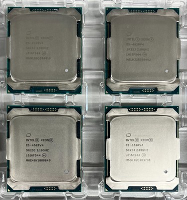 LOT OF 10x SR2SJ INTEL XEON E5-4620V4 2.10GHZ 10-CORE 25MB 105W CPU PROCESSOR