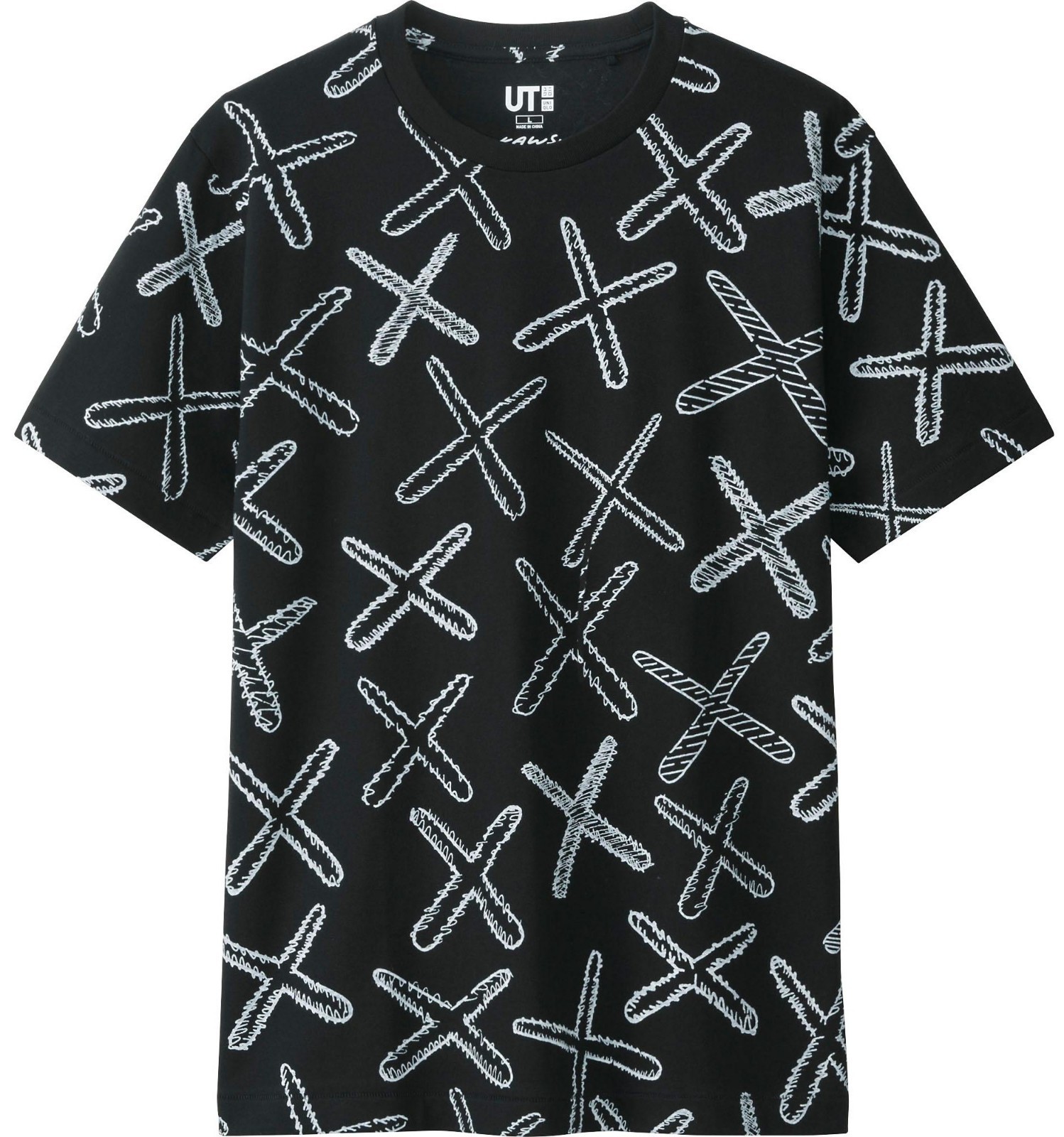 KAWS x UNIQLO 'X's Allover Eyes' SPRZ NY Graphic Art T-Shirt