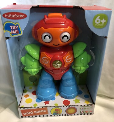 Lights 'n Sounds Robot Colorful Centresky Shantou CN 180630 AB1 Toy Robot