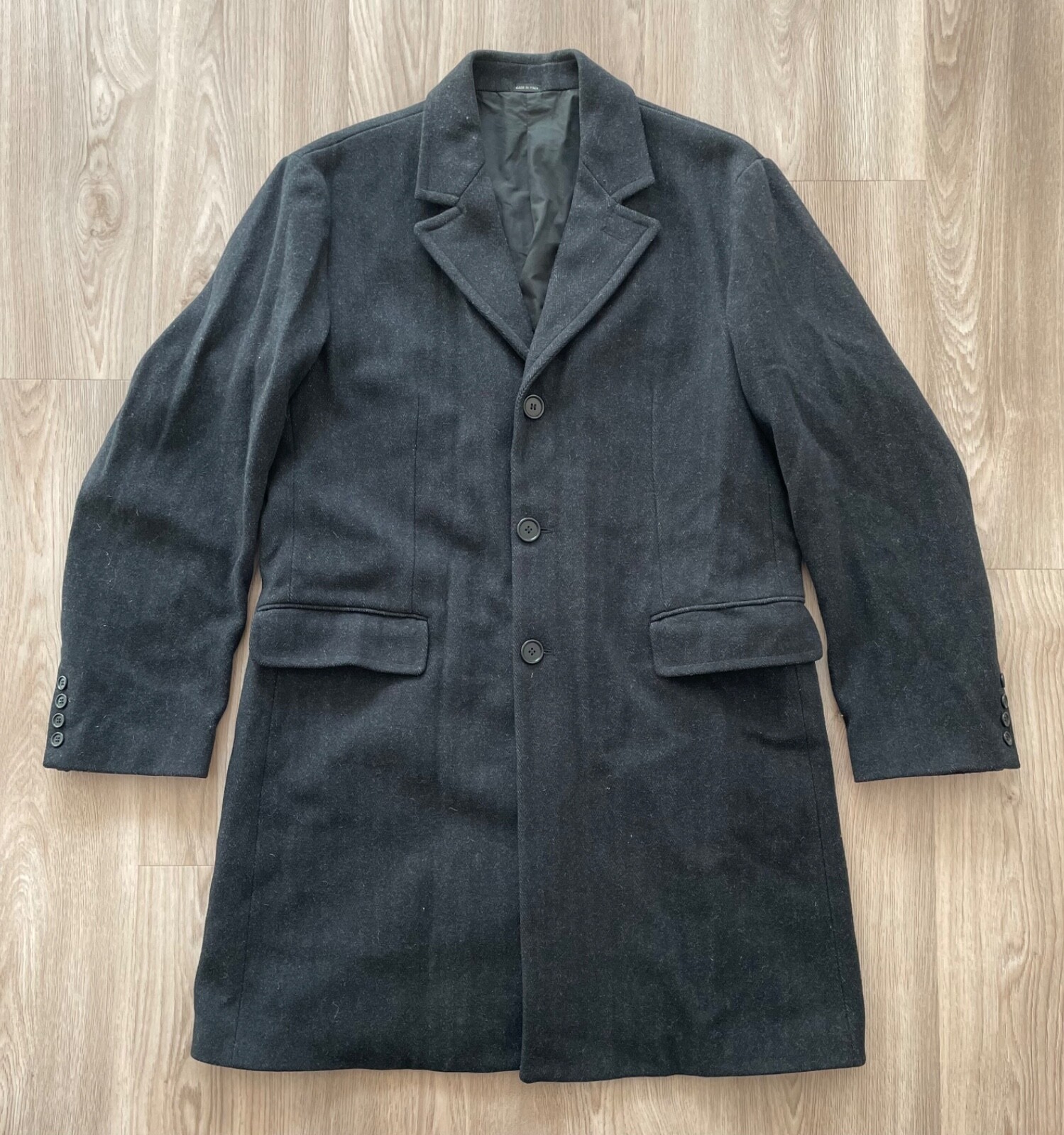 ジャケット・アウター CP COMPANY wool coat 90s made in italy CP Company Vintage Wool Coat Jacket Size 48 Made In Italy