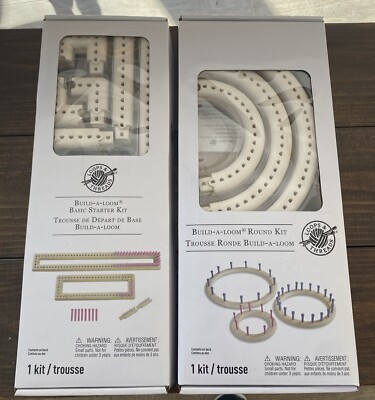 Loops & Threads Build-a-Loom Starter Kit & Round Kit