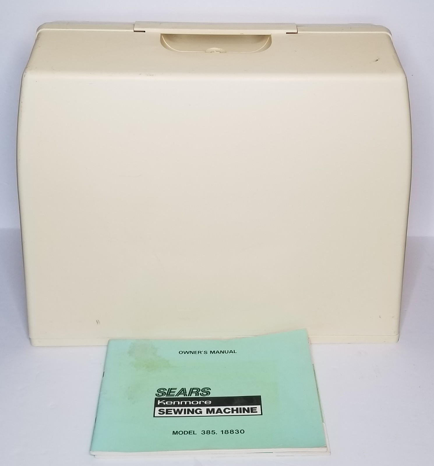 KENMORE MODEL 385.18830090 ZIG ZAG PATTERN SEWING MACHINE W/ FOOT PEDAL & CASE