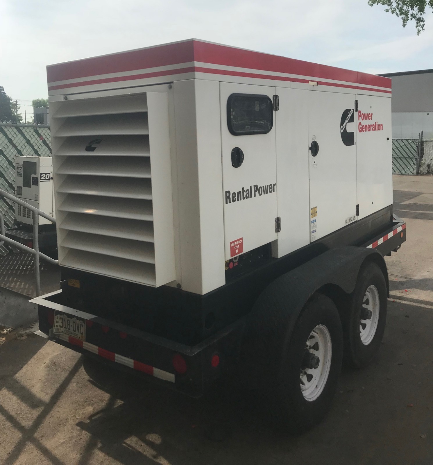 150kW Terex Cummins Mobile Diesel Generator OT180C | S/N: GVG-26868