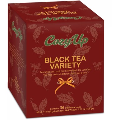 | 4 Flavors | Assorted Black Tea Sampler | Pods with Keurig K-Cup Brewers | B...