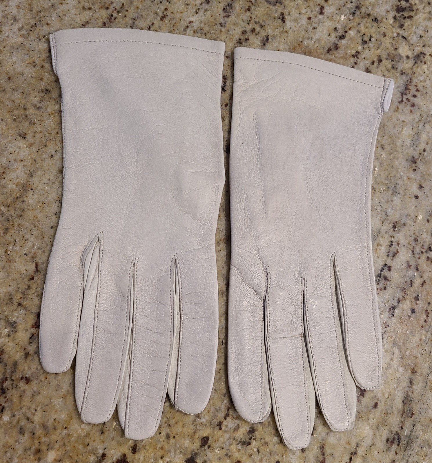 小物 French military glove French Military WWII Style Leather Wool Gloves Original