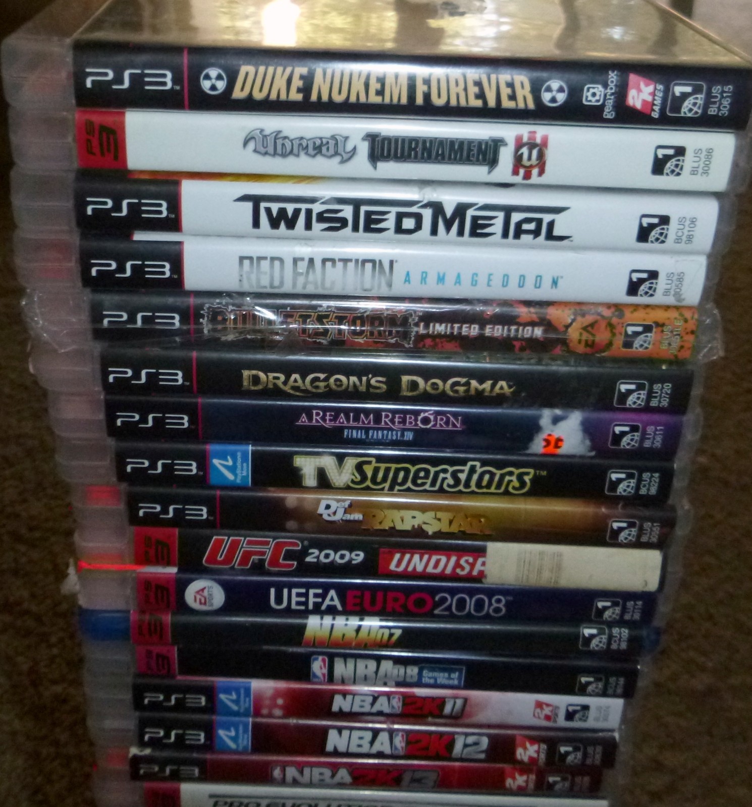Huge Lot of 40 Playstation 3 Games   No Duplicates  PS3