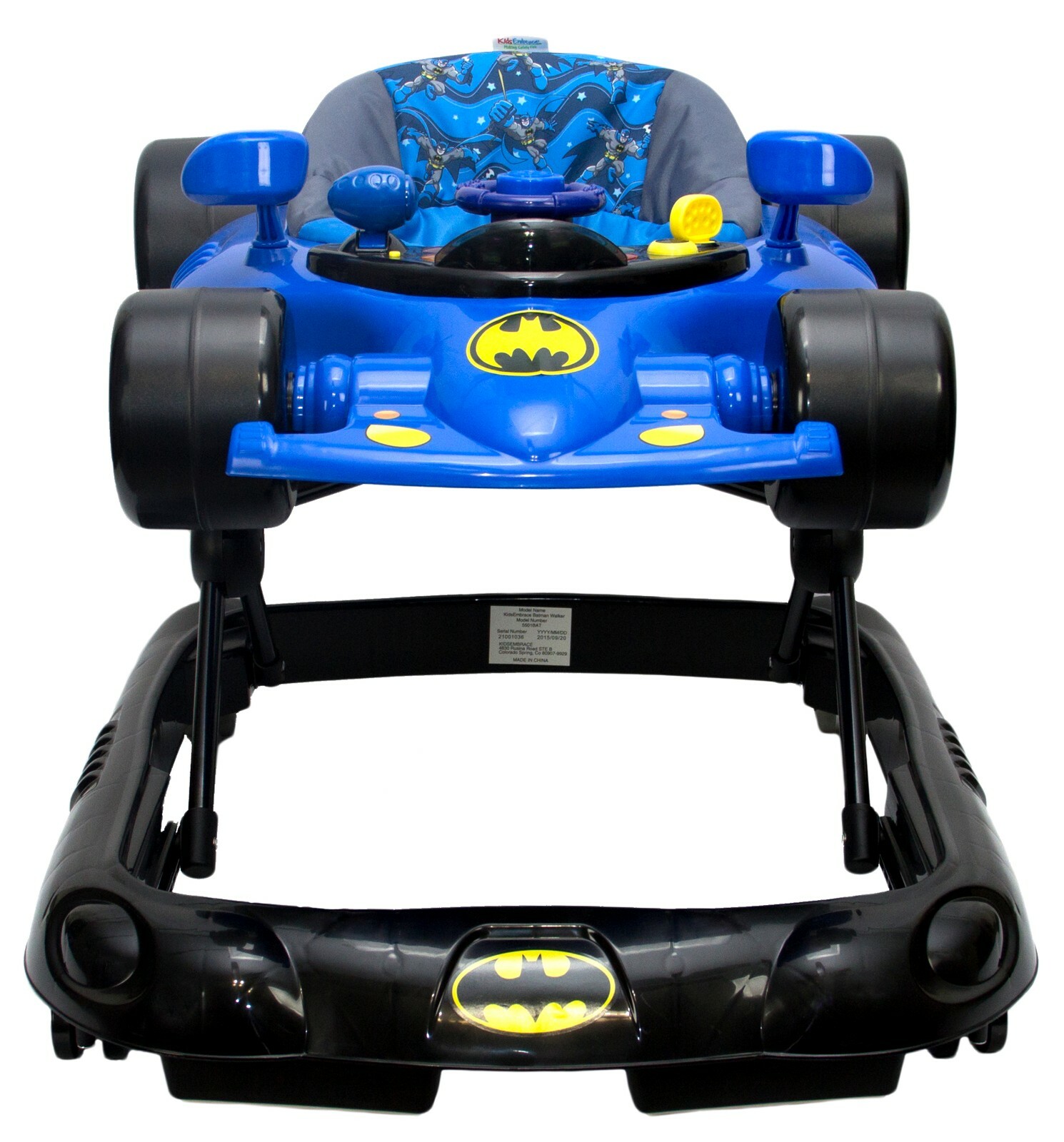 KidsEmbrace Baby Walker, DC Comics Batman Batmobile BRAND NEW
