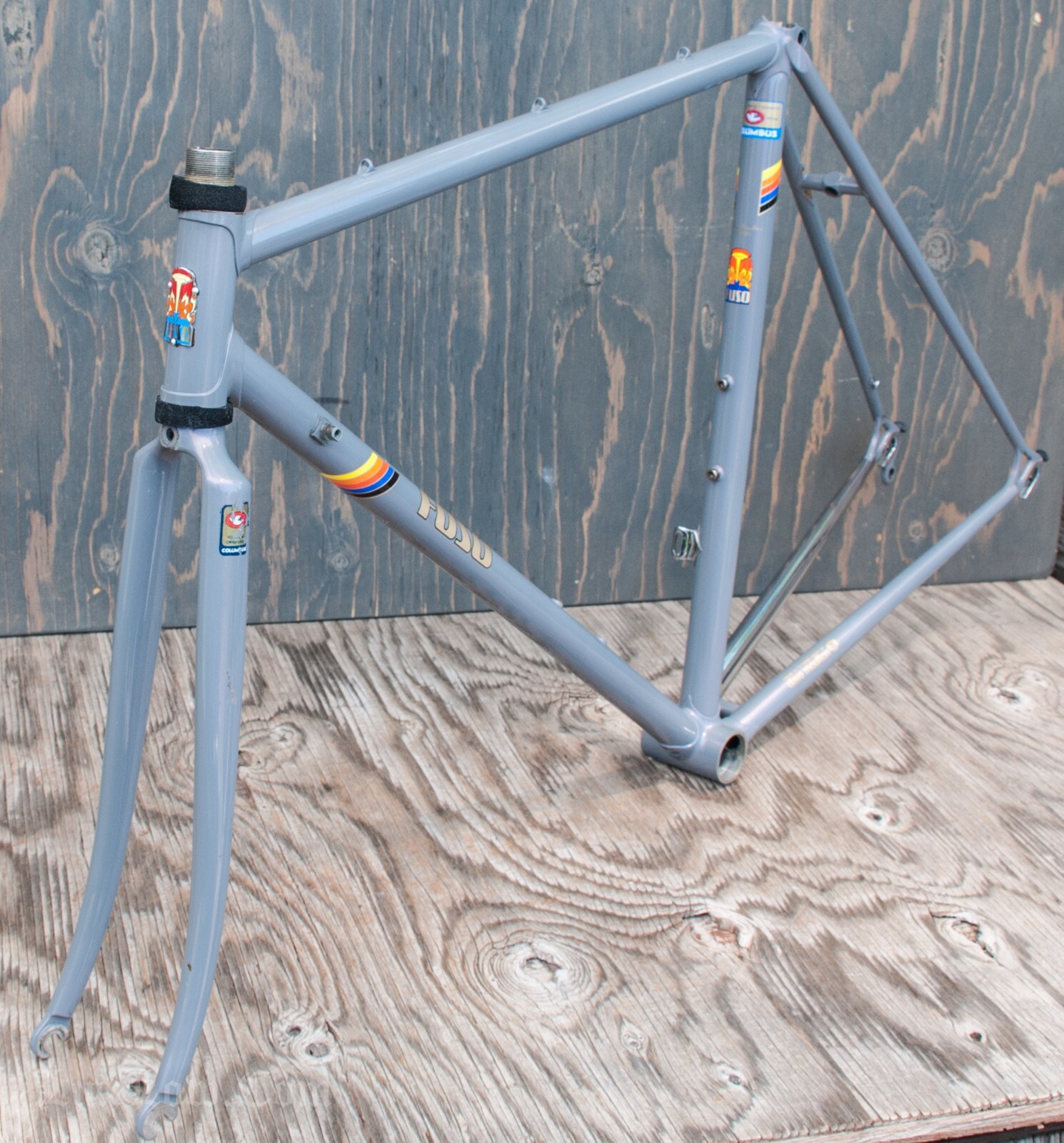 60s 70s VINTAGE ROLODEX NO.5024X アルミフレーム Vintage 86 Dave Moulton Fuso Lux RoadBike FRAME FORK
