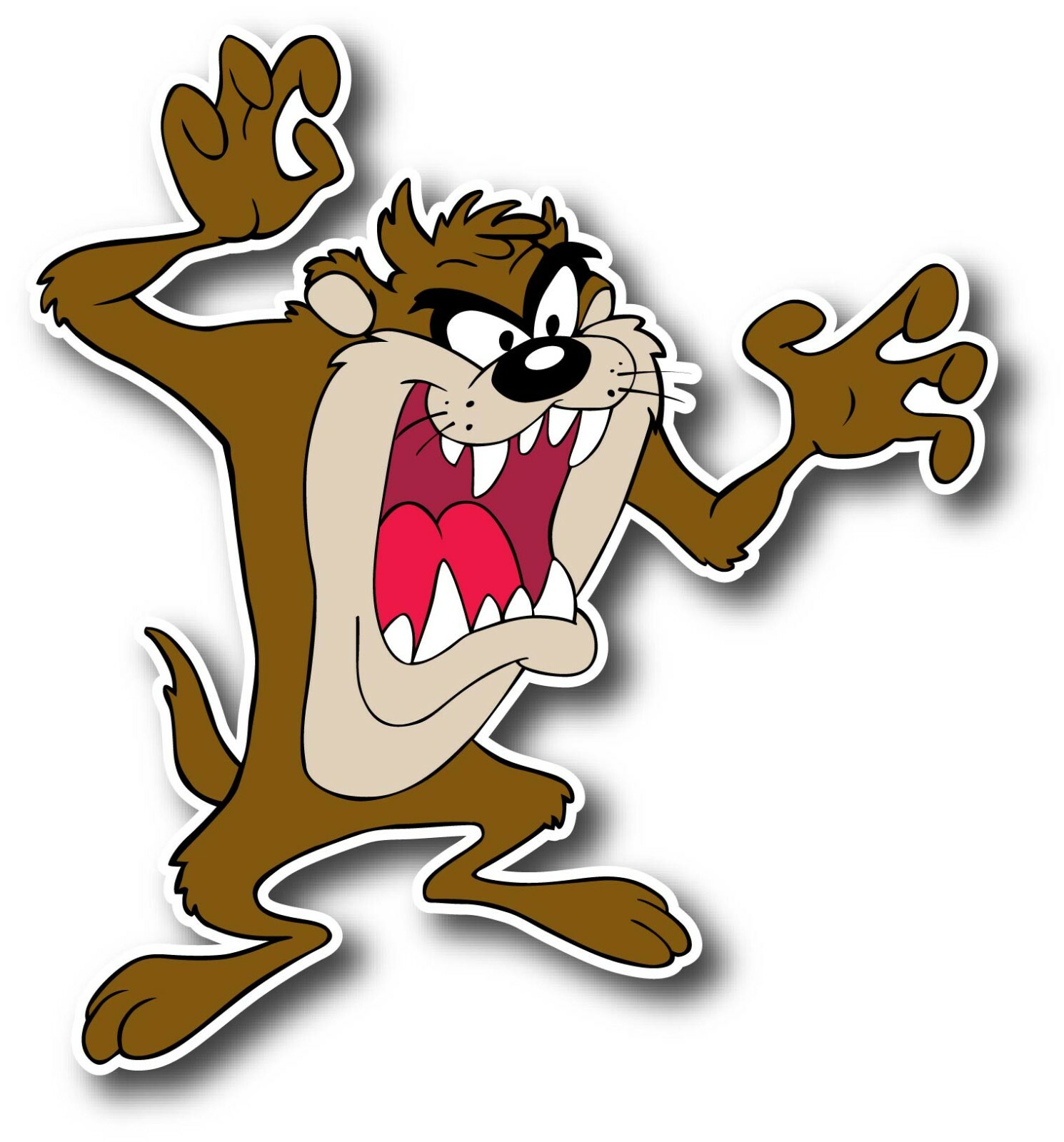 TASMANIAN DEVIL TAZ LOONEY TUNES DECAL STICKER TRUCK VEHICLE TASMANIAN DEVIL TAZ LOONEY TUNES DECAL STICKER TRUCK VEHICLE