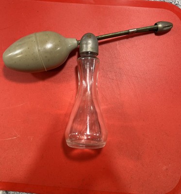 Vintage Medical Atomizer DeVilbiss no. 127 Nose and Throat Spray Collectible