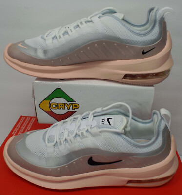 New Womens 10 Nike Air Max Axis Heel System Washed Coral White Shoes AA2168-108