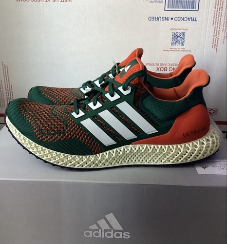 Hurricanes サイン入りジャージ adidas adidas Miami Hurricanes #4 Mark Fletcher, Jr. Student