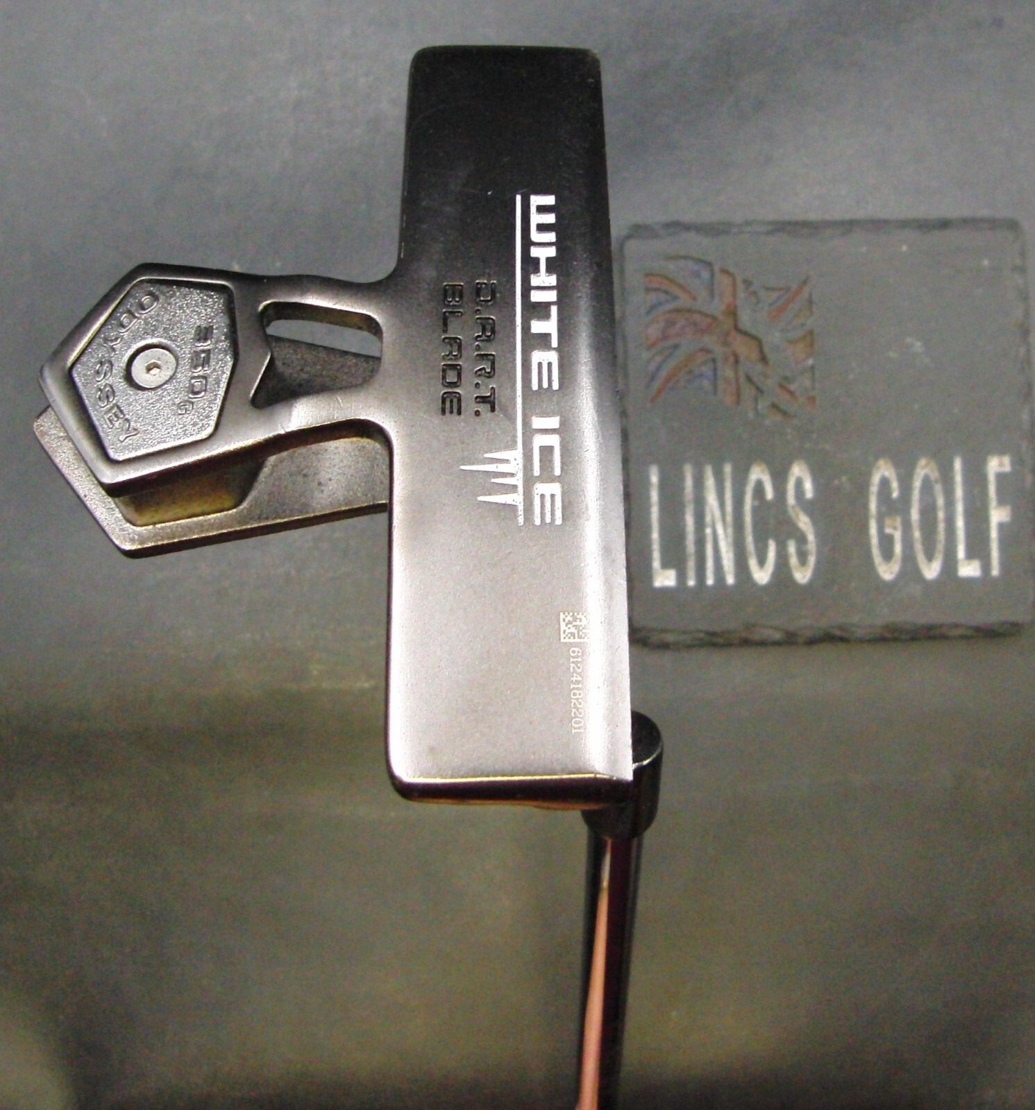 Odyssey White Ice Dart Blade 350g Putter 87cm Length Steel