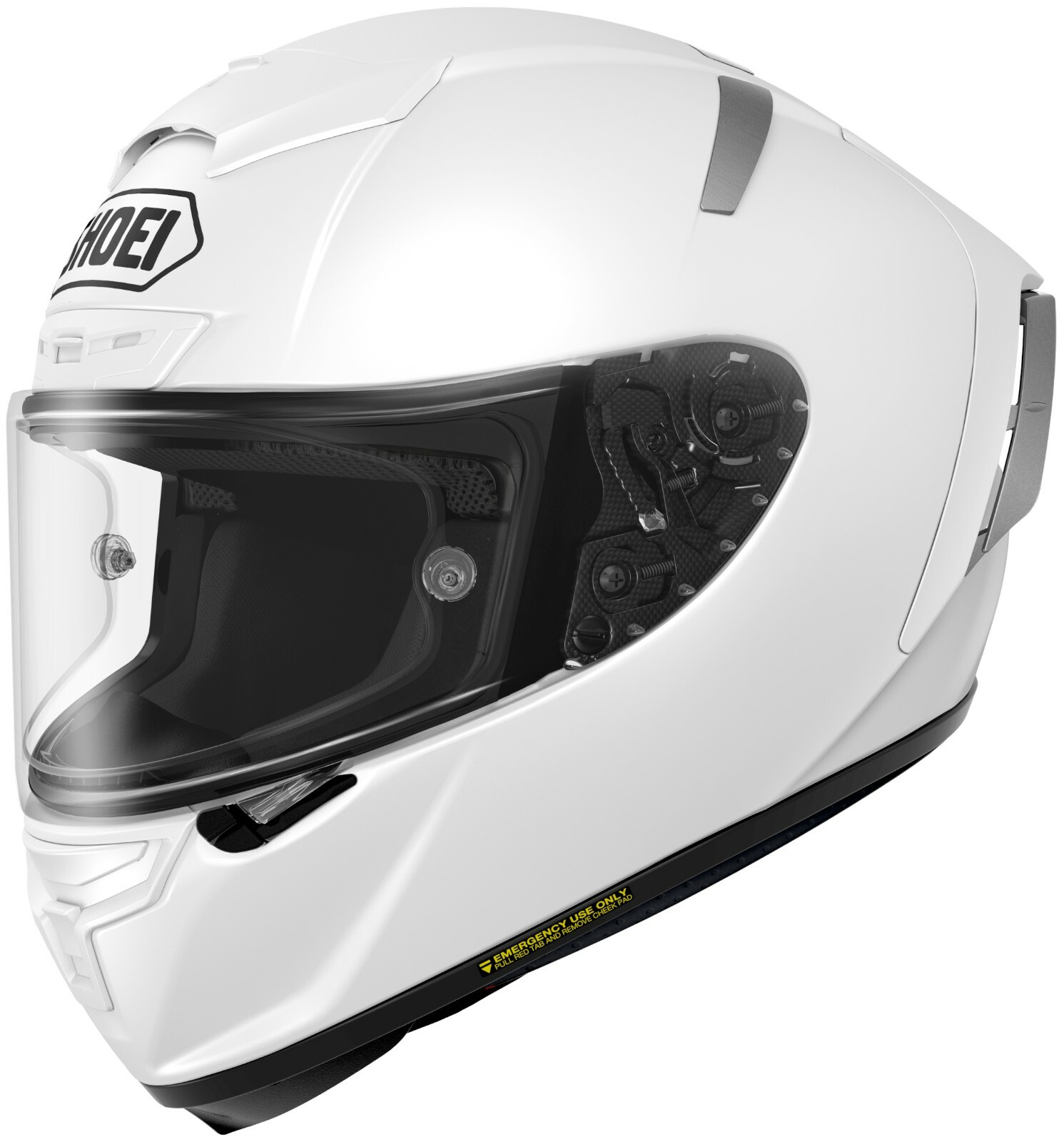 Shoei X 14 Motorcycle Helmet Full Face Gloss White Medium Md Ebay