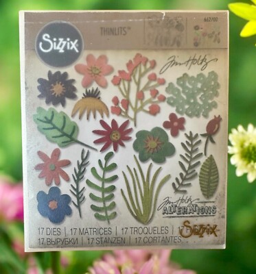 Sizzix Thinlits Framelits FLOWERS Tim Holtz Choose Your Own Die(s)