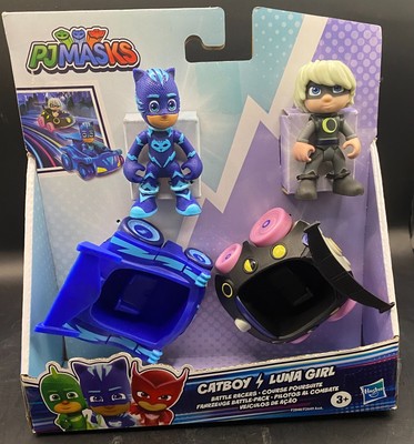 PJ Masks Catboy vs Luna Girl Battle Racers Preschool Toy, Vehicle and Action NEW