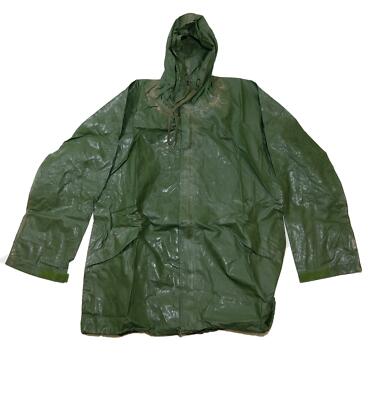 US Army Surplus Olive Wet Weather Parka NEW/OLD Stock | eBay