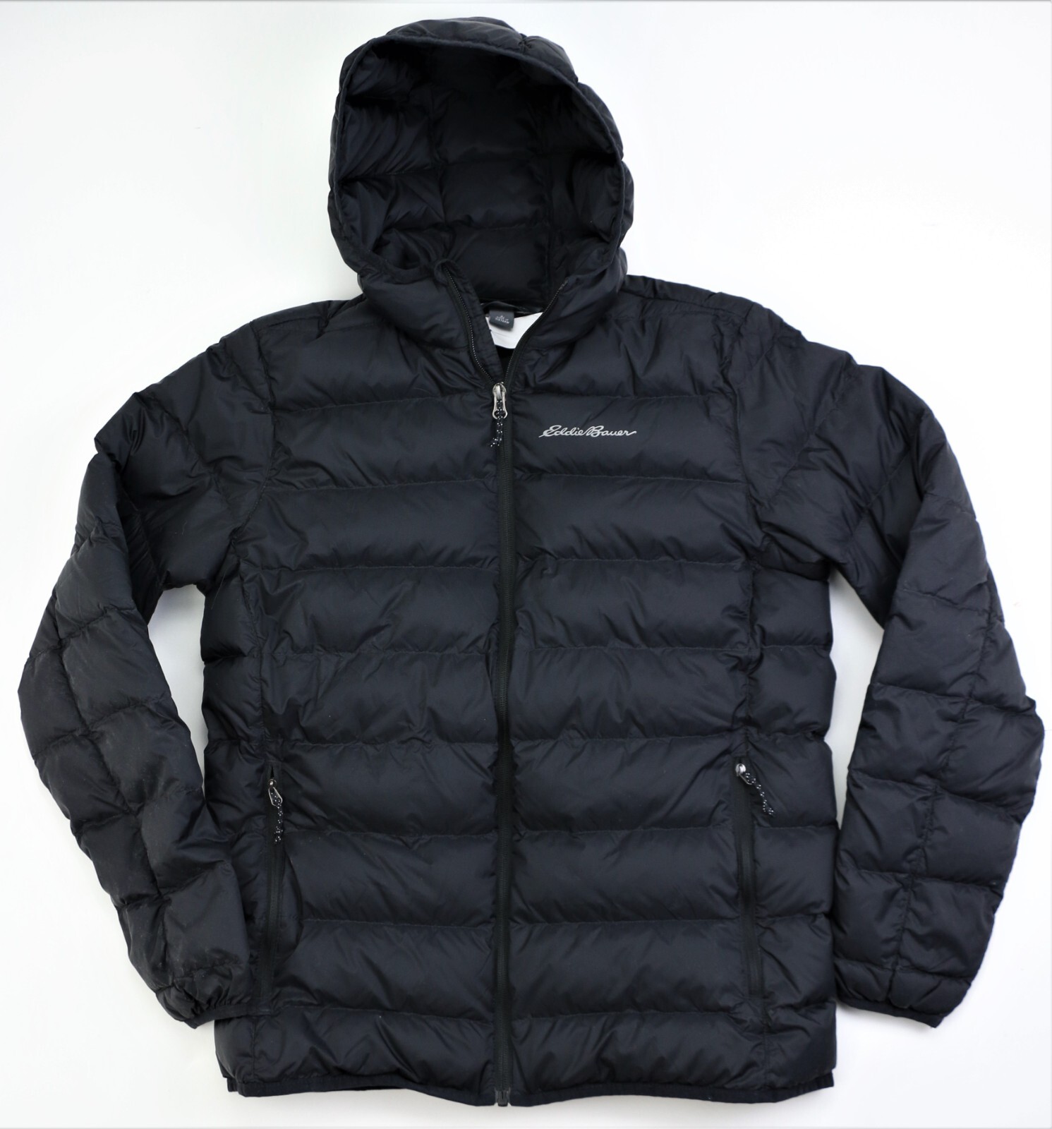 Men's Sizes New Eddie Bauer Microlight Packable Down Hooded Jacket