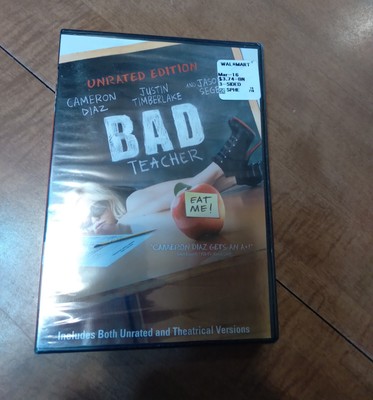 Bad Teacher DVD Unrated Edition New Sealed Free Shipping 