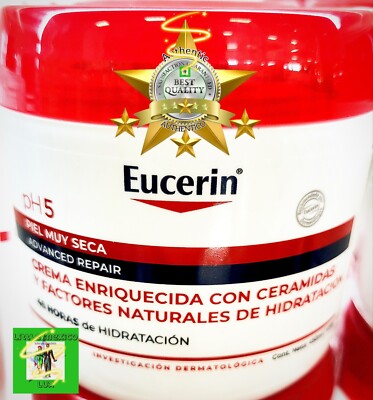 EUCERIN PH5 ENRIQUECIDA CERAMIDAS Y FACTORES NATURALES DE HIDRATACIÓN CREMA 450
