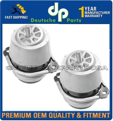 VW TOUAREG AUDI Q7 HYDRAULIC Engine Motor Mount Mounts LH + RH 7L8199131A SET 2