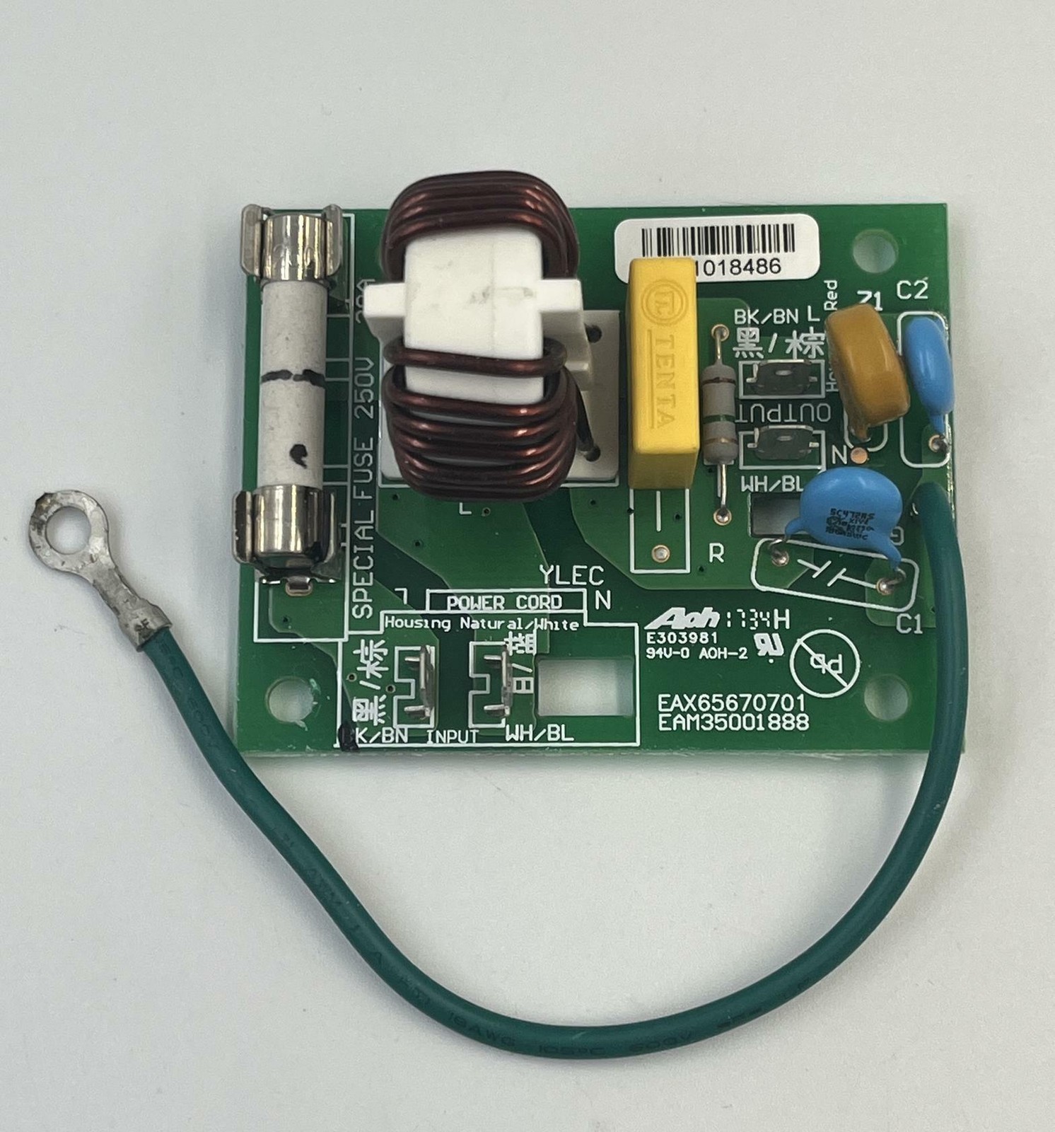 LG Microwave Filter Board EAX65670701 (KW-2)