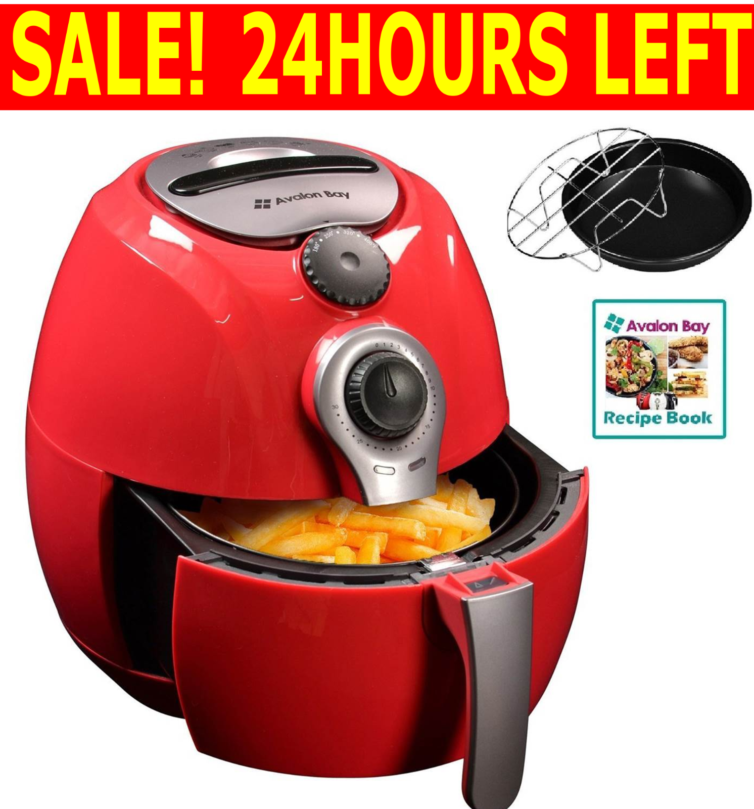 Avalon Bay Air Fryer Basket Air Fryer
