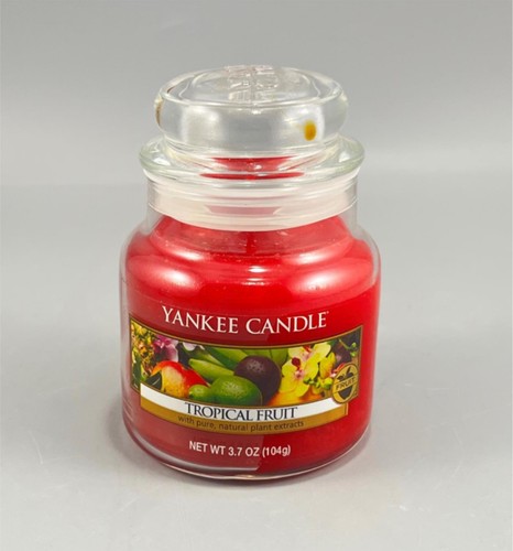 Yankee Candle Tropical Fruit Small Jar 3.7oz New