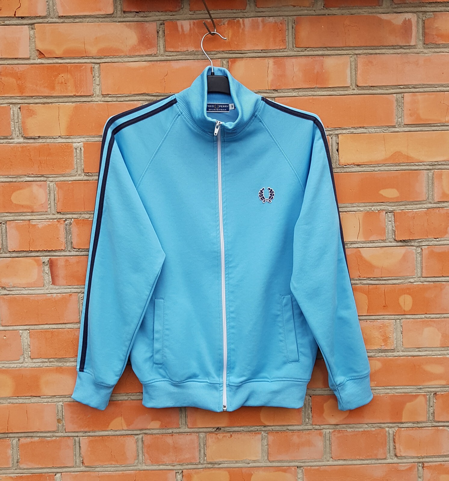 Fred Perry Vintage Full Zip Track Top Jacket sz S | eBay