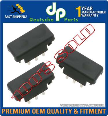 PORSCHE 924 944 POWER WINDOW TIP SWITCH BLACK 477 959 622 01C 477959622 SET 3