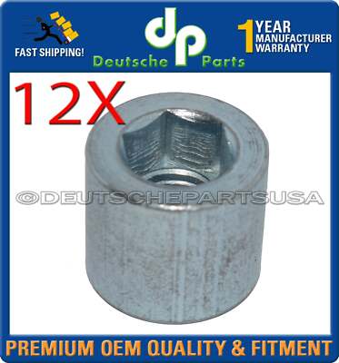 Porsche 911 930 Cylinder Head Nut 90110438202 901 104 382 02 Steel 18mm Set 12
