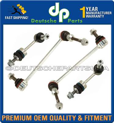 Front + Rear Sway Stabilizer Bar Drop Link Links BMW E70 X5 X6 DYNAMIC DRIVE SET