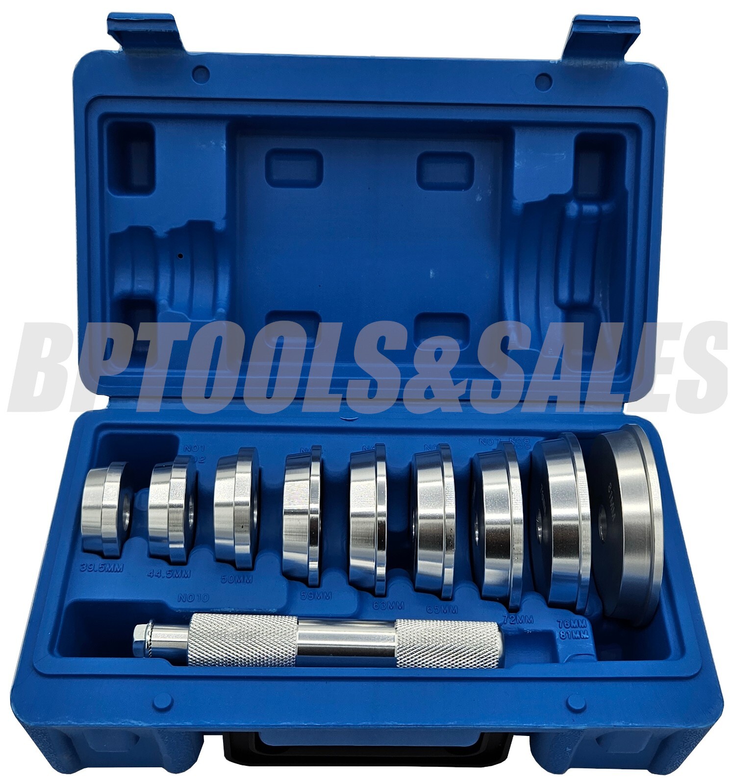 10pc BEARING RACE and SEAL DRIVER SET AUTOMOTIVE BUSHING INSTALLER REMOVER SET