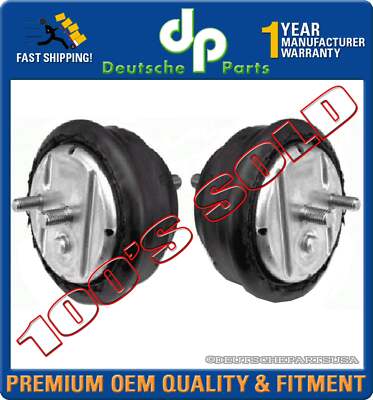 Engine Motor Mount Mounts 11811094149 + 11811094150 for BMW E34 E32 L + R SET 2