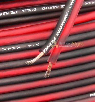 50 Ft 16 Gauge Speaker Wire Cable Professional Gauge Car Home Audio AWG Bullz