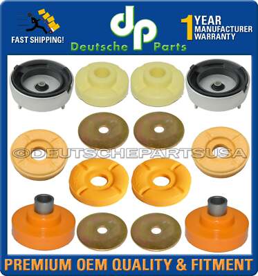 FRONT REAR SUPPORT GUIDE UPPER LOWER + STRUT MOUNT MOUNTS BMW E70 X5 E71 Set 14