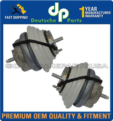 Jaguar F-Type XF XJ  XFR XK Engine Motor Mount LH + RH  C2D 2745 Set of 2
