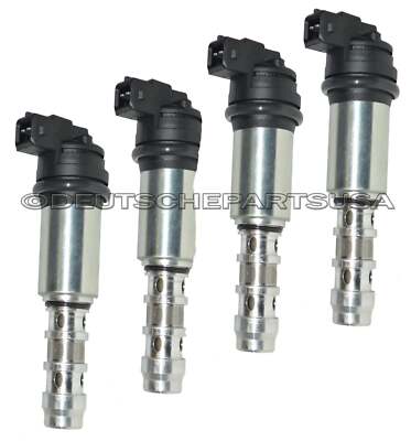CAMSHAFT TIMING SOLENOID ADJUSTER FOR BMW 02-10 11 36 7 560 462 VANOS SET 4 OEMQ