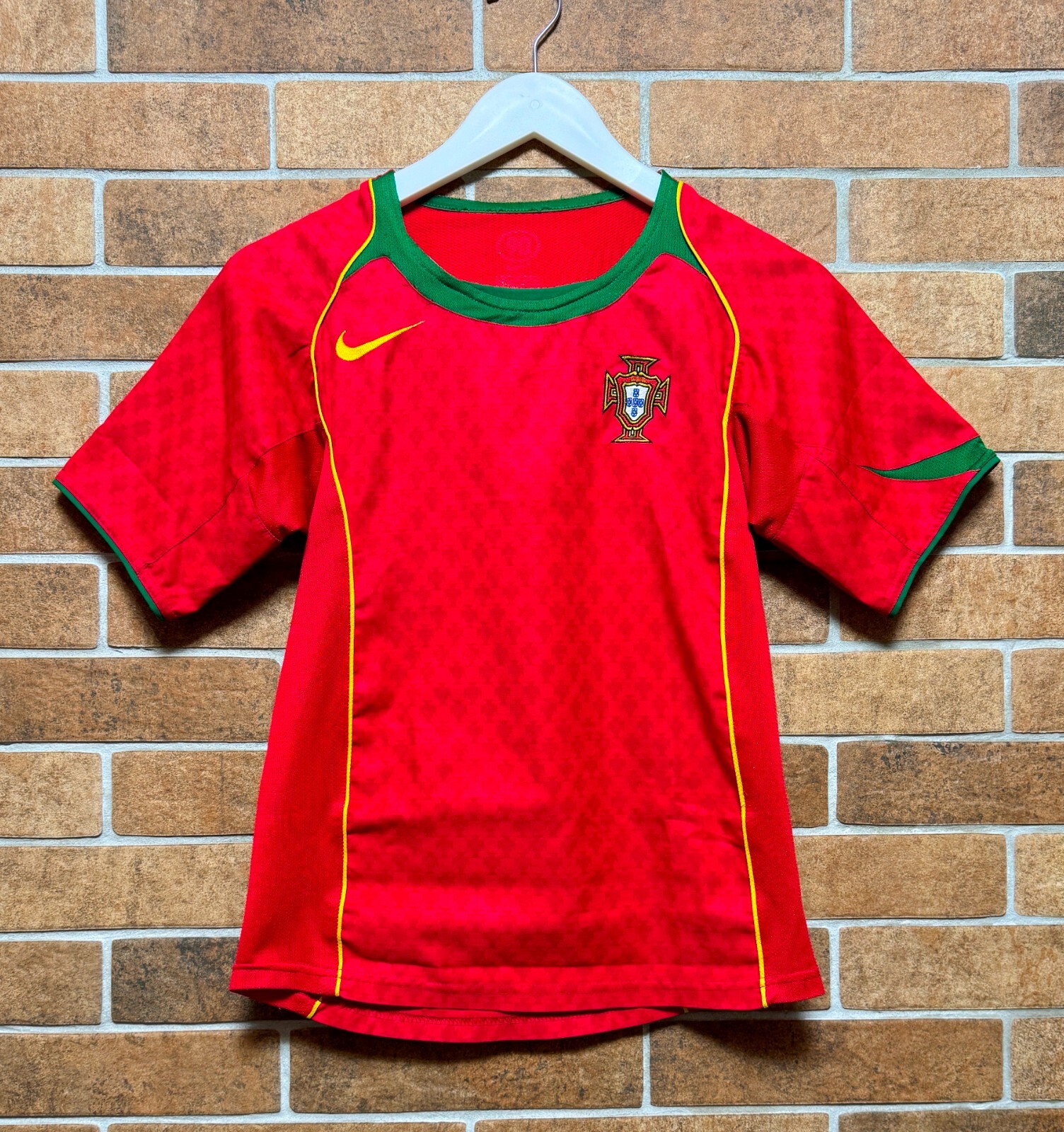 PORTUGAL NATIONAL TEAM 2004/2006 SHIRT FOOTBALL JERSEY NIKE