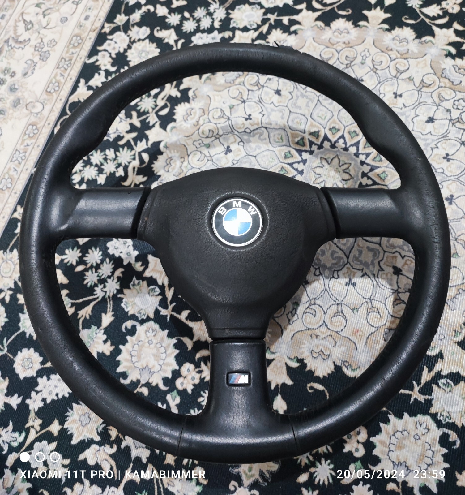 BMW2002 ステアリングホイール BMW OEM M-Technik 2 steering wheel E28 E30 E32 E34 M Tech II