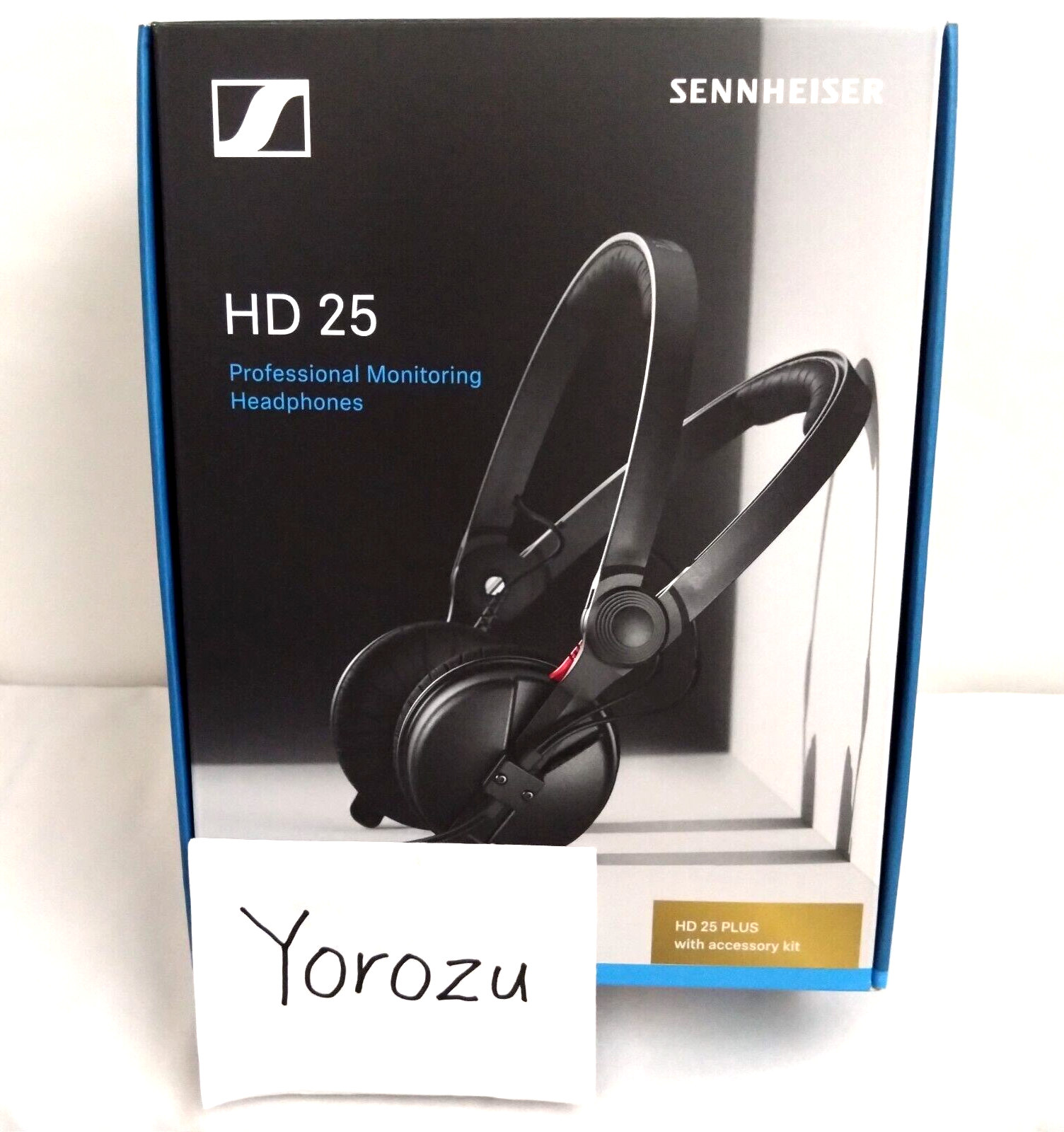 【高橋】Sennheiser HD 25 有線ヘッドセット ブラック Sennheiser HD 25 Closed-back On-ear Studio Headphones