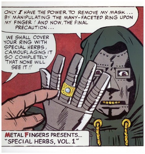 MF Doom, Metal Fingers - Special Herbs Vol 1 & 2 '03 2xLP US