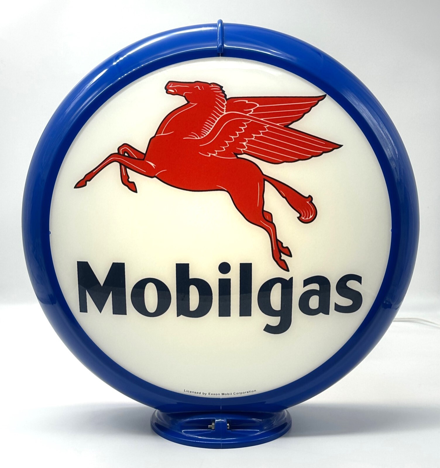 MOBILGAS 13.5" Gas Pump Globe - SHIPS FULLY ASSEMBLED! READY FOR YOUR PUMP!!