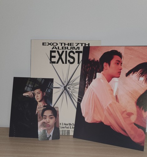 EXO 直筆サイン「EXIST」スチール写真7枚セット Amazon.com: Generic EXO EXIST The 7th Album (X Ver.) K-Pop