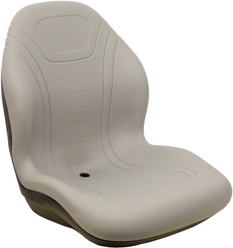 Toro Gray Vinyl Seat Replaces 104-4620, 49-8130, 75010, 100-3187, 104-7620, More