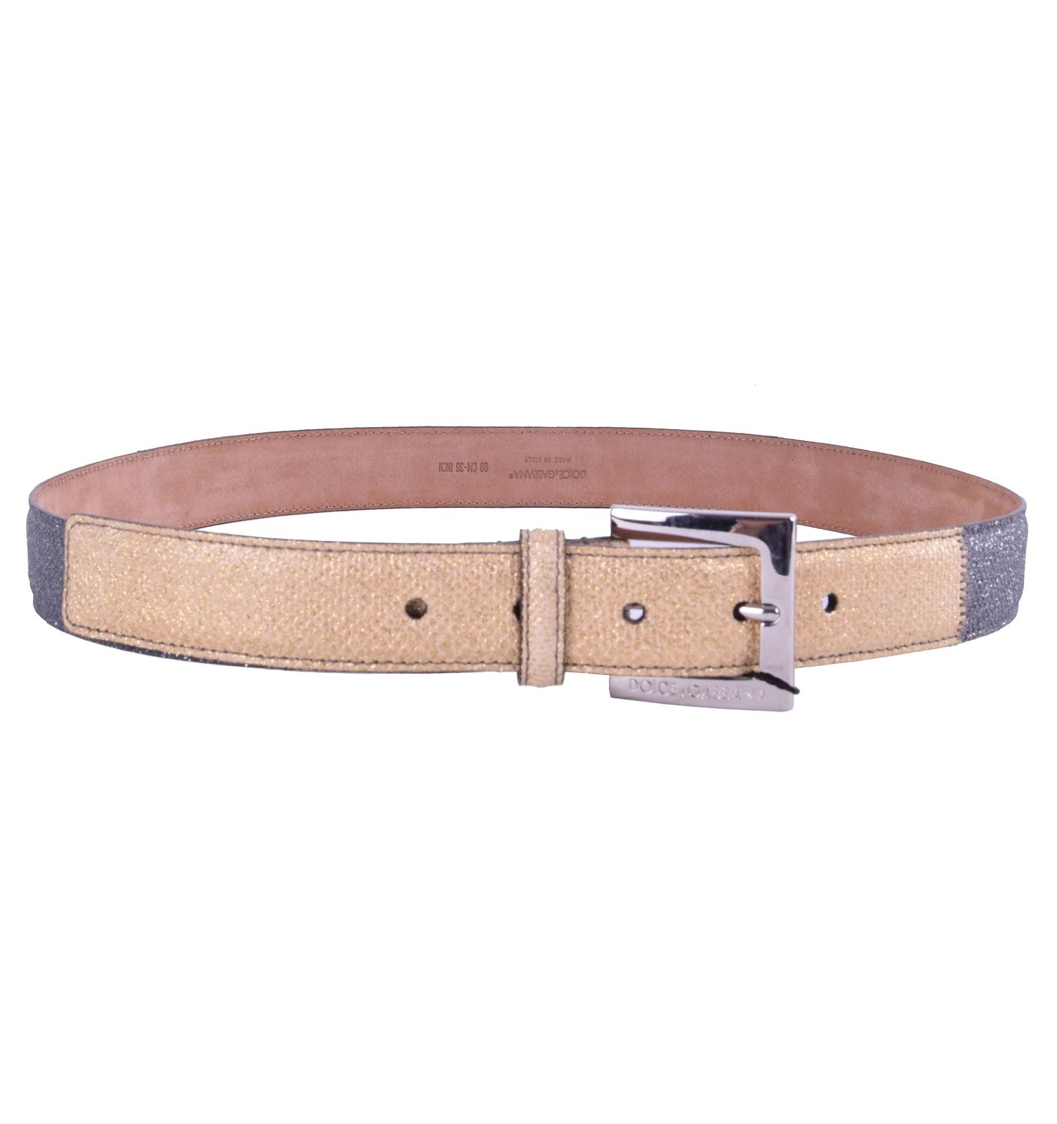 Men's Camel Colored Leather Belt With Silver Buckle - Shop our curated ...