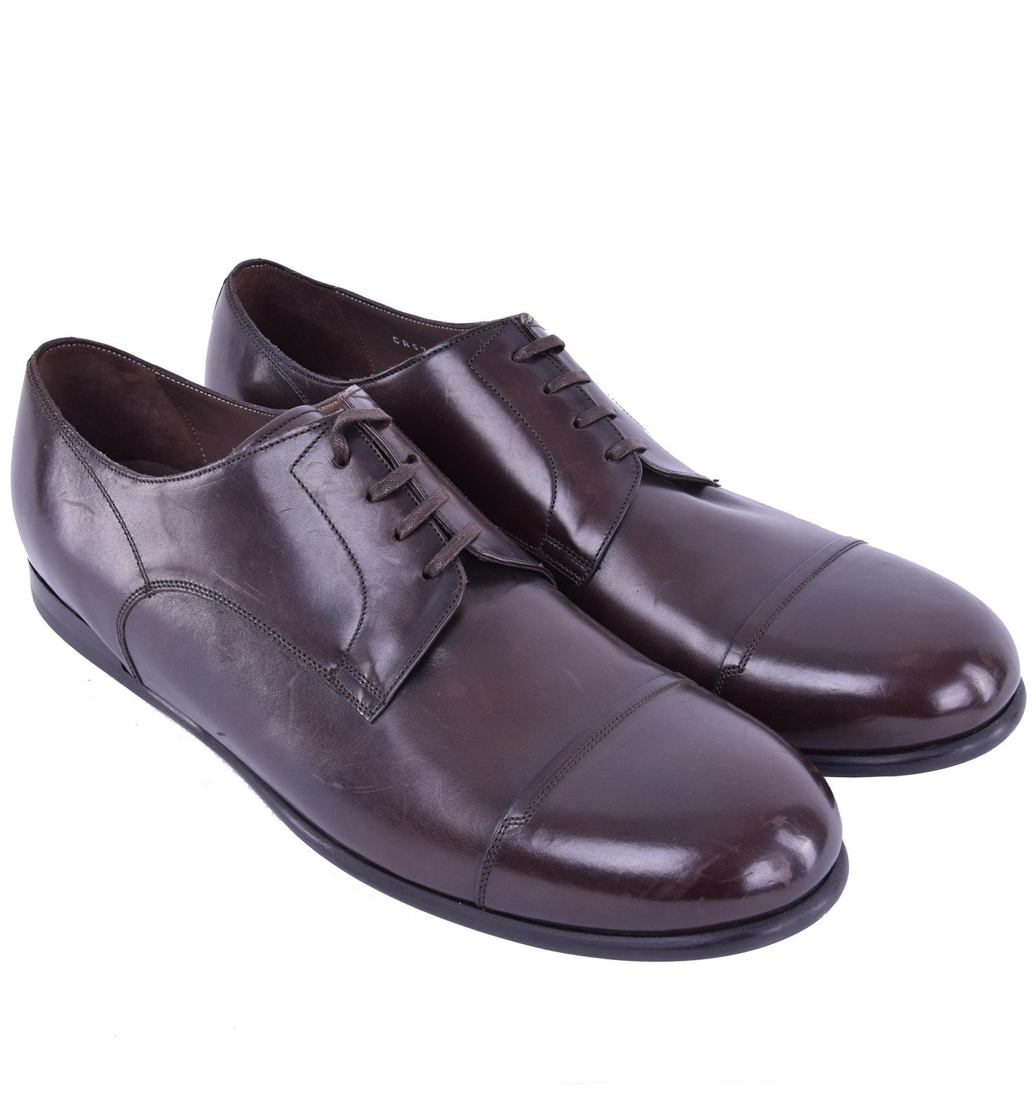 DOLCE &amp; GABBANA ReverseCalfskin Syracuse Derby Shoes