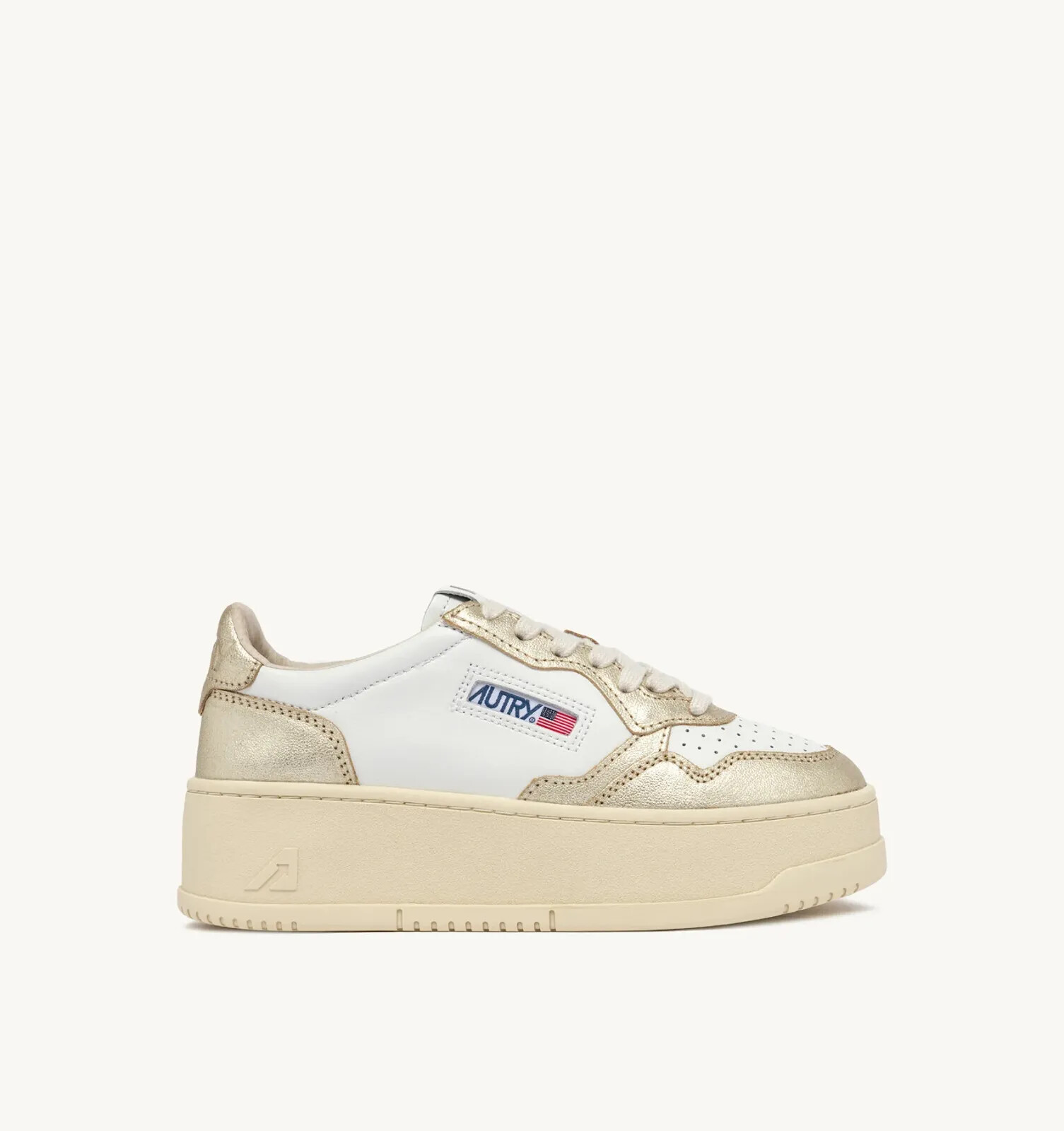 スニーカー AUTRY Woman Sneakers White AUMWWB18 Autry WMNS Medalist Low - White / Silver - AULWWB18