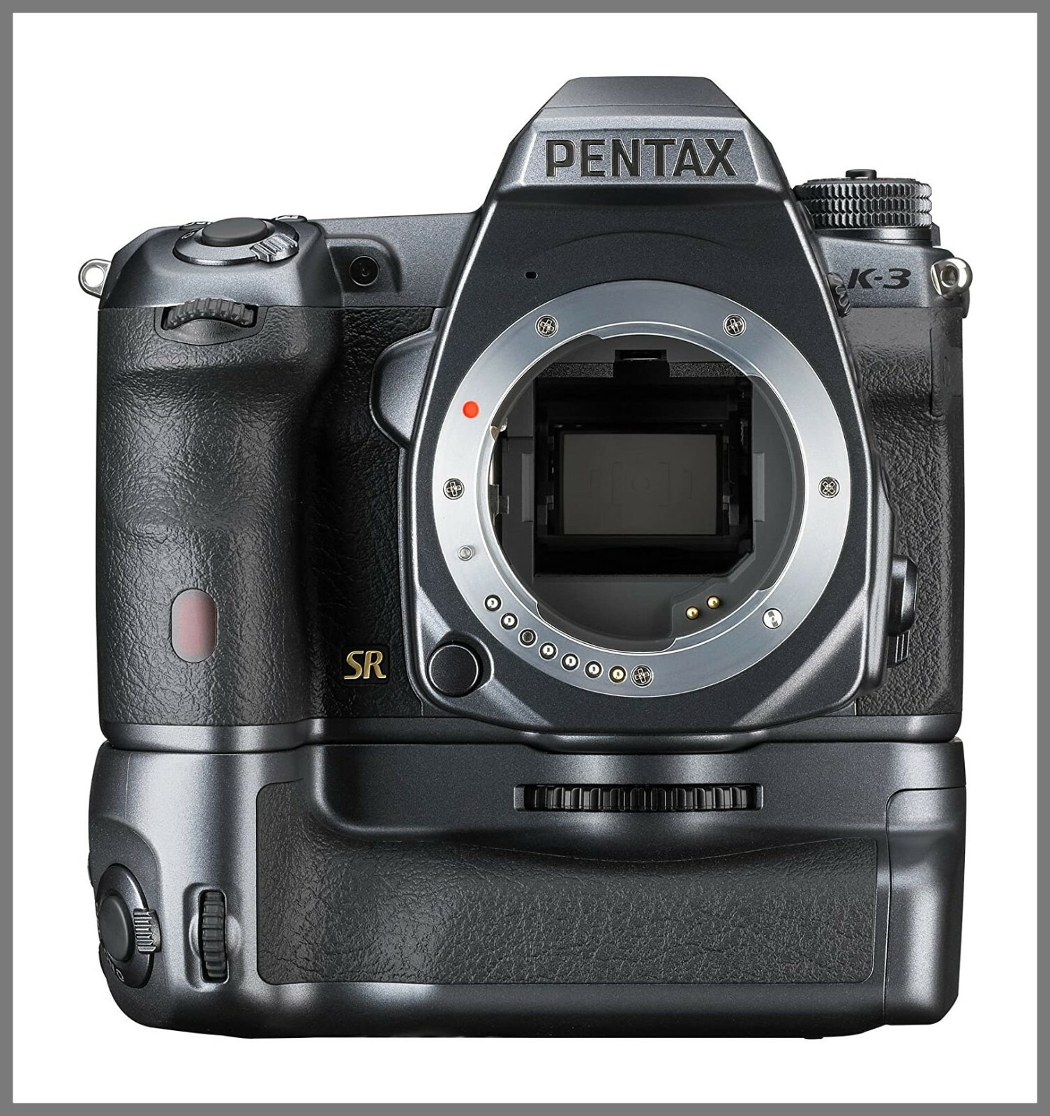 Pentax K3 Prestige Edition, Gunmetall. Top Zustand !!! mit orig. Batteriegriff