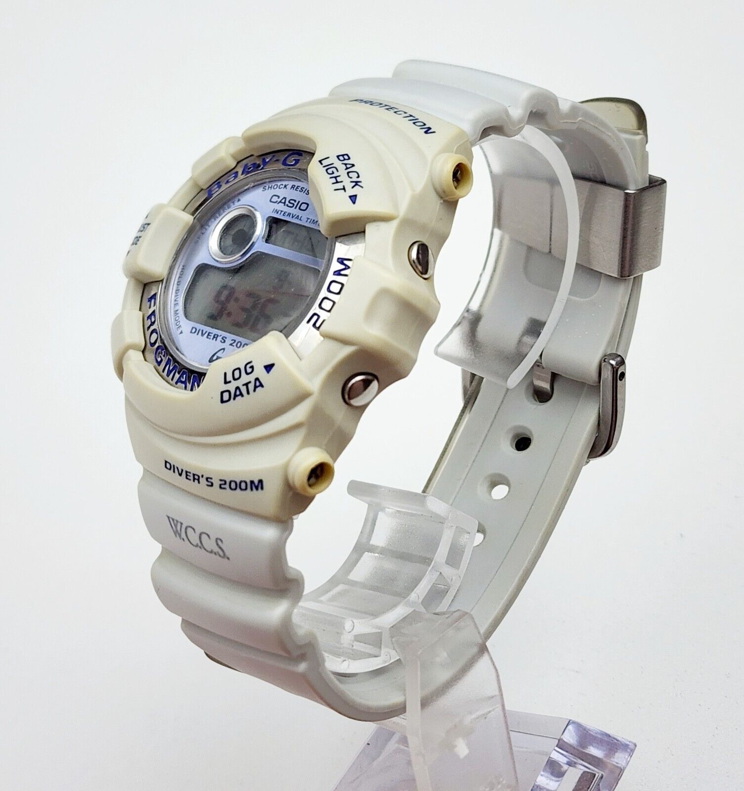 CASIO BABY-G Frogman BGW-100 white Digital Watch From Japan CASIO BABY-G Frogman BGW-100 white Digital Watch From Japan